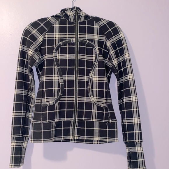 Lululemon Varsity Plaid Scuba size 4 - Picture 2 of 10